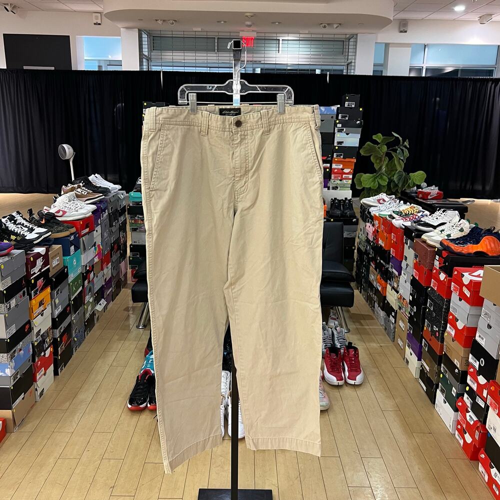 Eddie Bauer Classic Fit Khaki Chino Sz 36x30